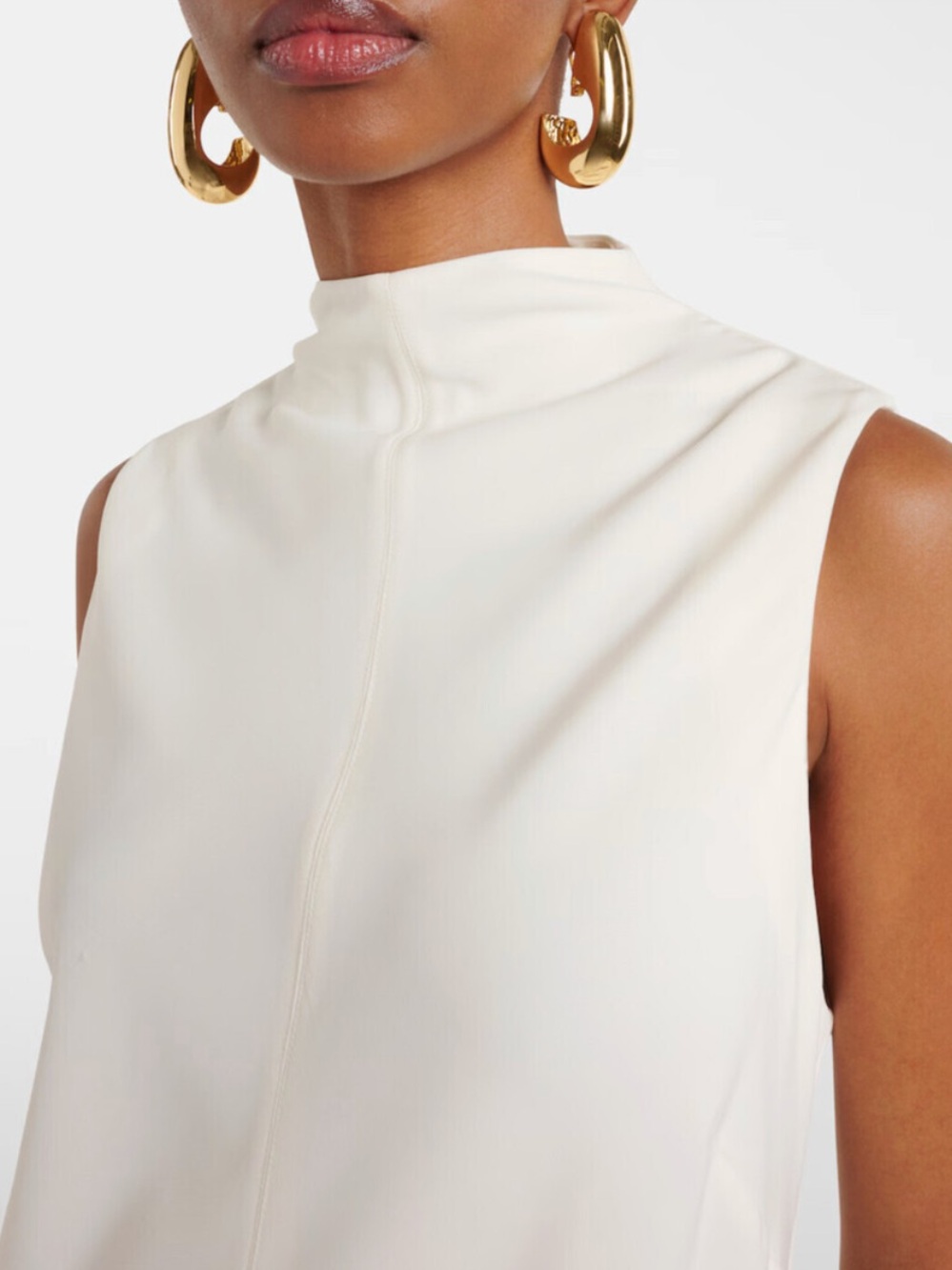 NWT Staud Araya Maxi Dress Gown size L - Picture 2 of 7